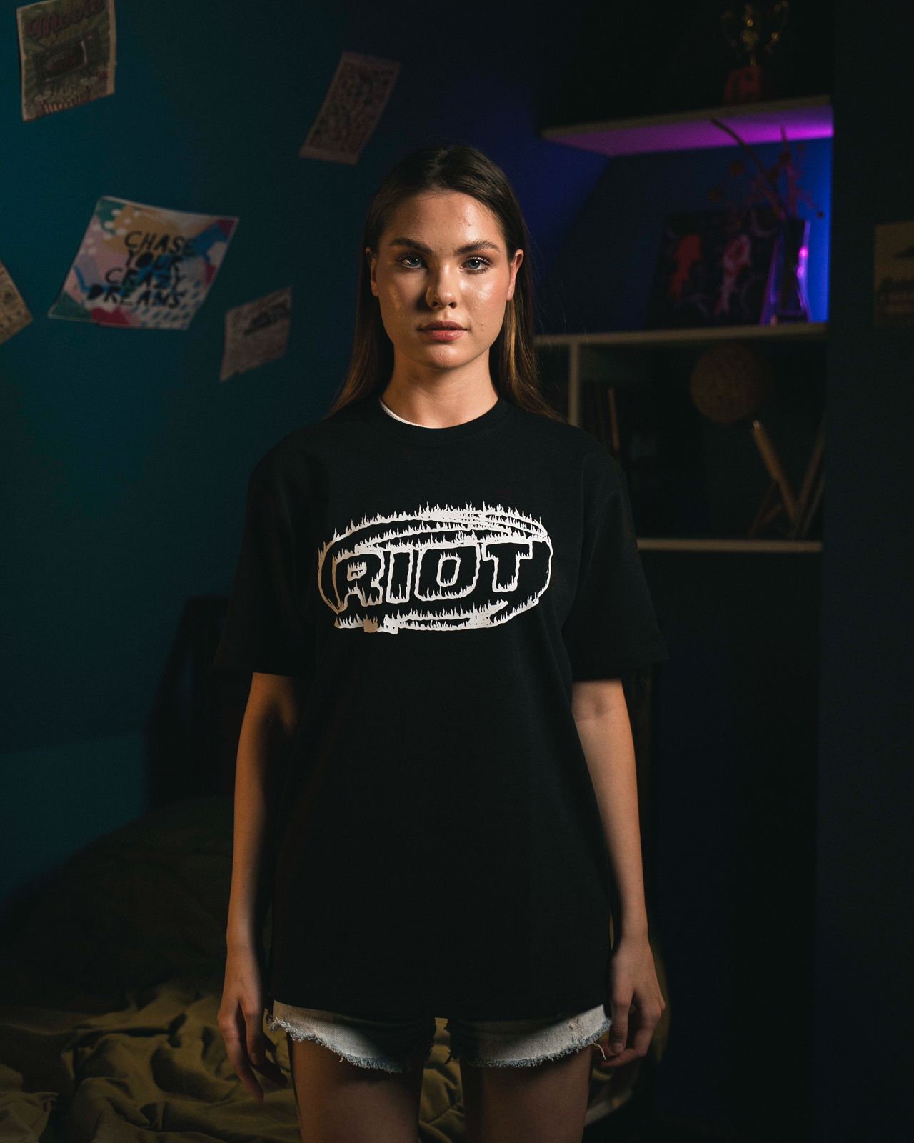 RIOT REGULAR FIT T SHIRT